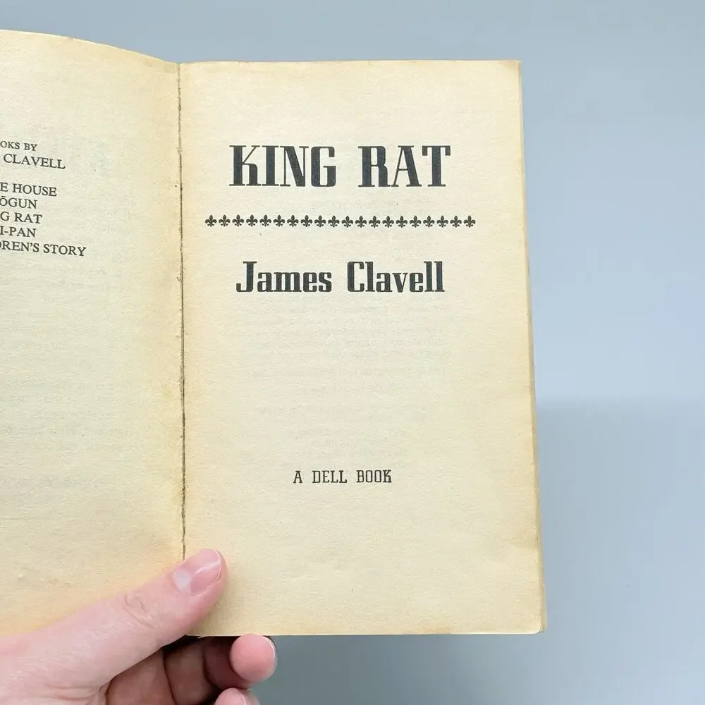 King Rat by James Clavell Asian Saga #1 1980 Dell Paperback Book